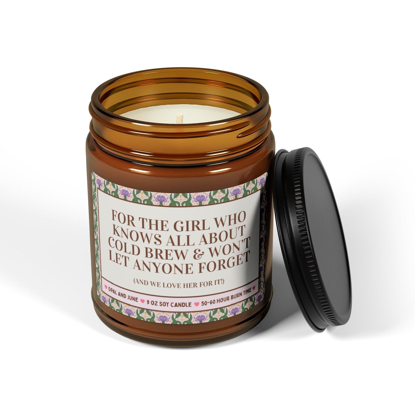 For The Girl Who Knows All About Cold Brew Candle