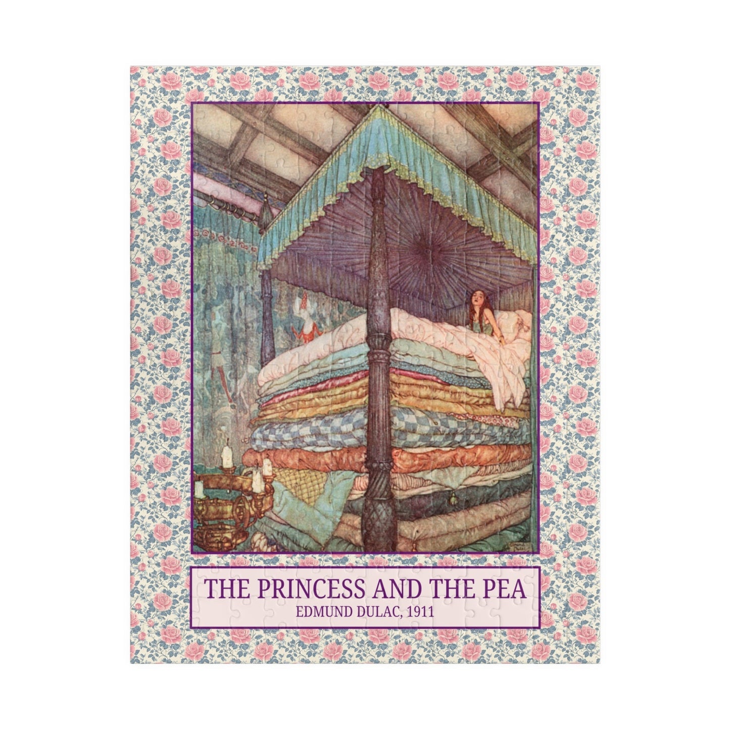 Edmund Dulac The Princess and the Pea
