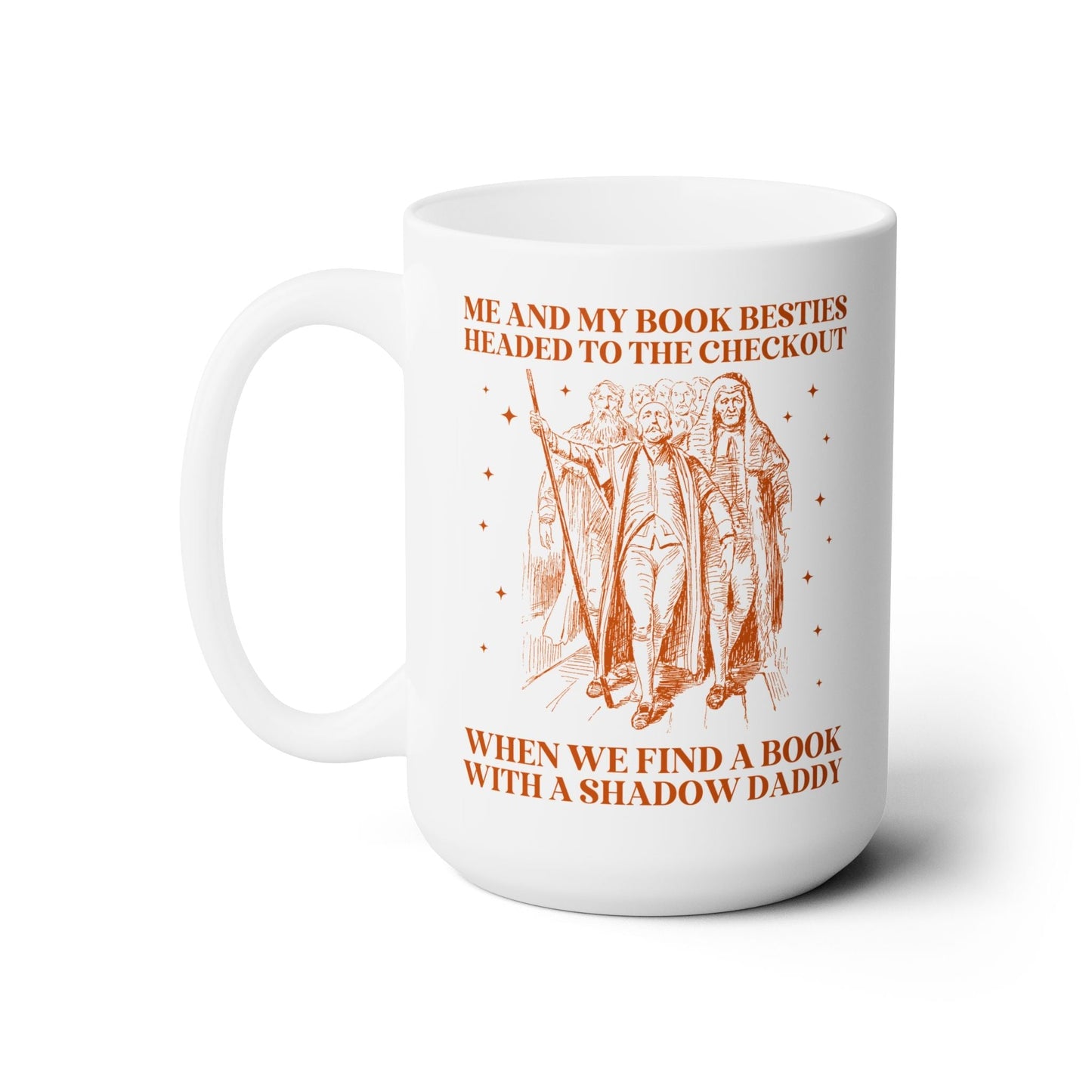 Found a Book with Shadow Daddies Mug