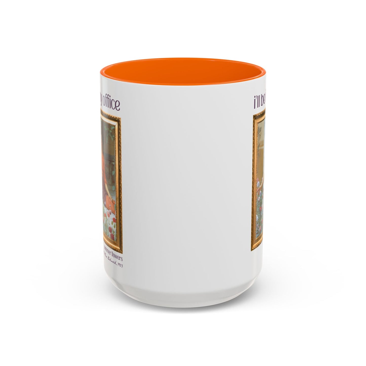 Gardening Art History Coffee Mug: I'll Be In My Office
