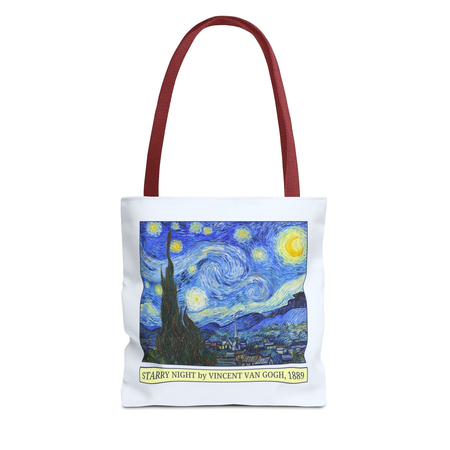 Starry Night by Vincent Van Gogh Art History Tote Bag