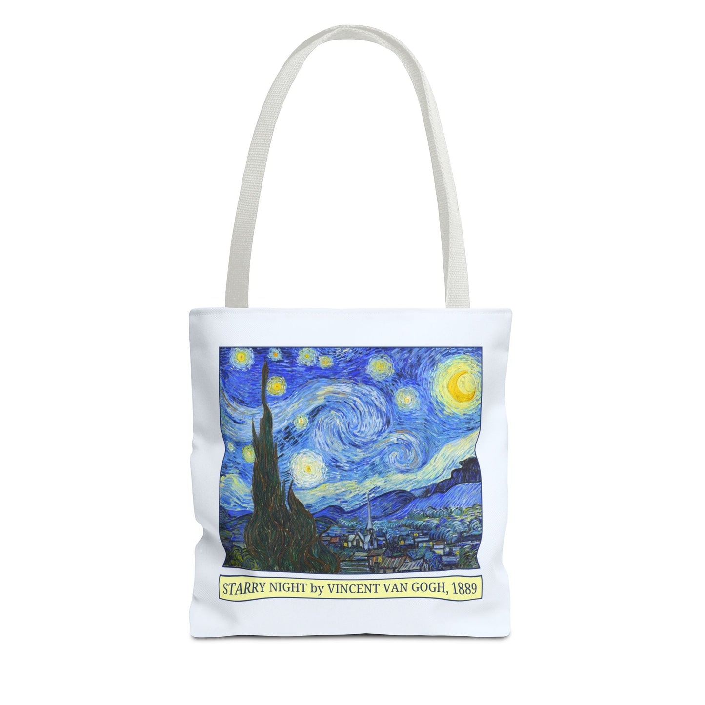 Starry Night by Vincent Van Gogh Art History Tote Bag