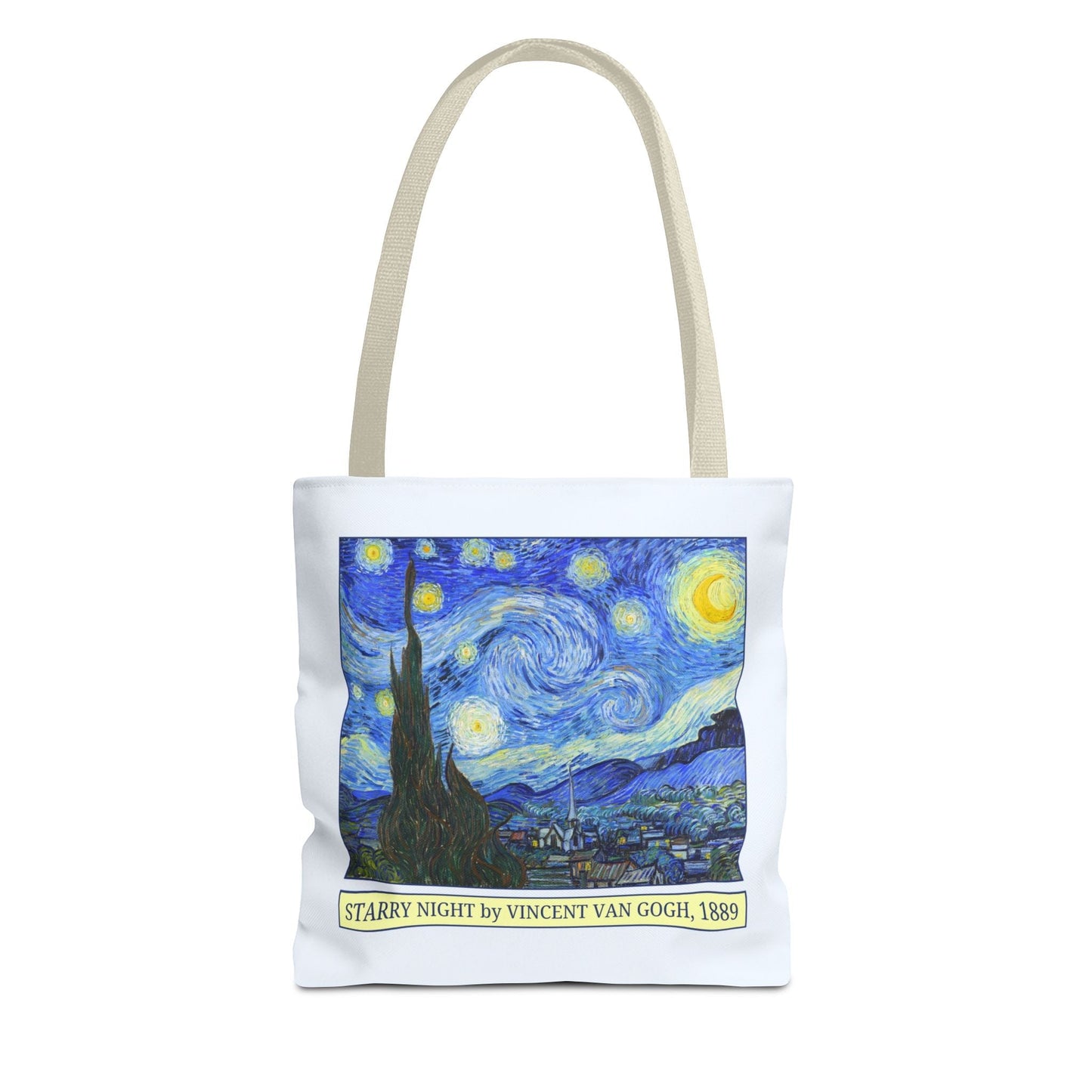 Starry Night by Vincent Van Gogh Art History Tote Bag