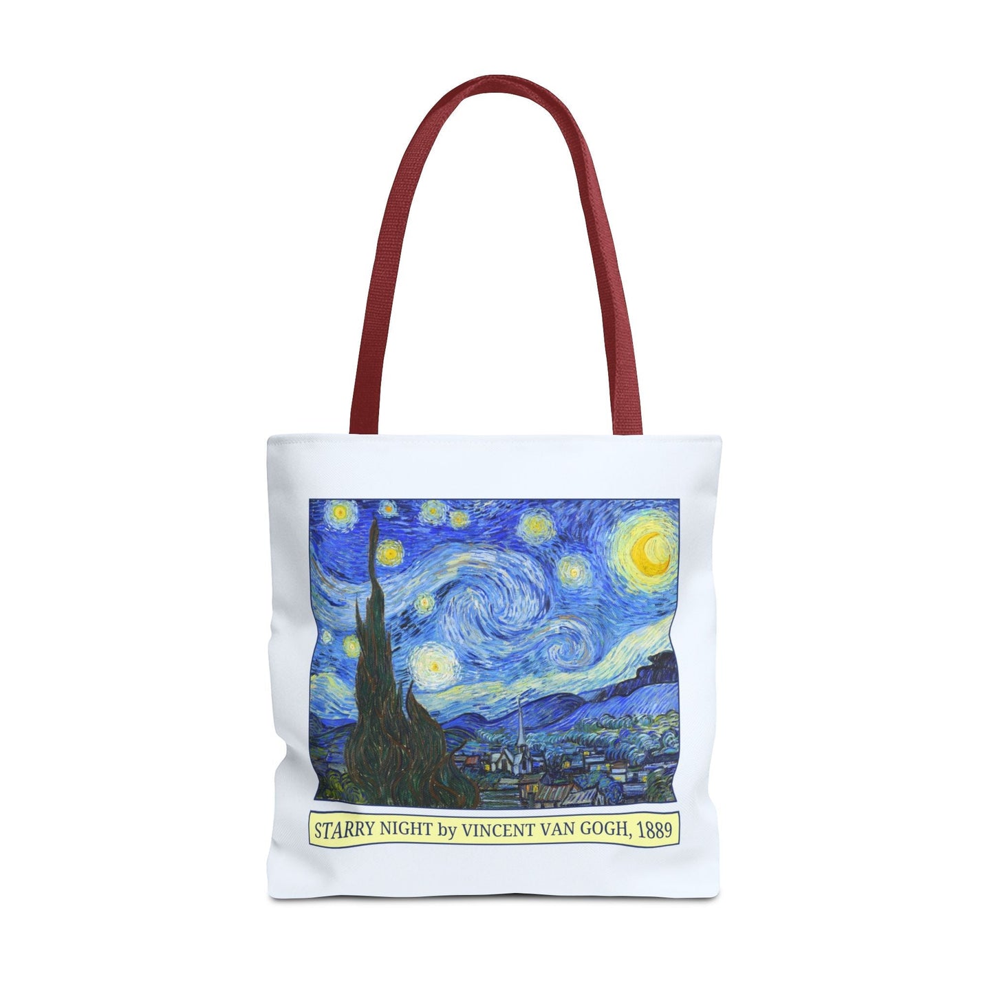 Starry Night by Vincent Van Gogh Art History Tote Bag