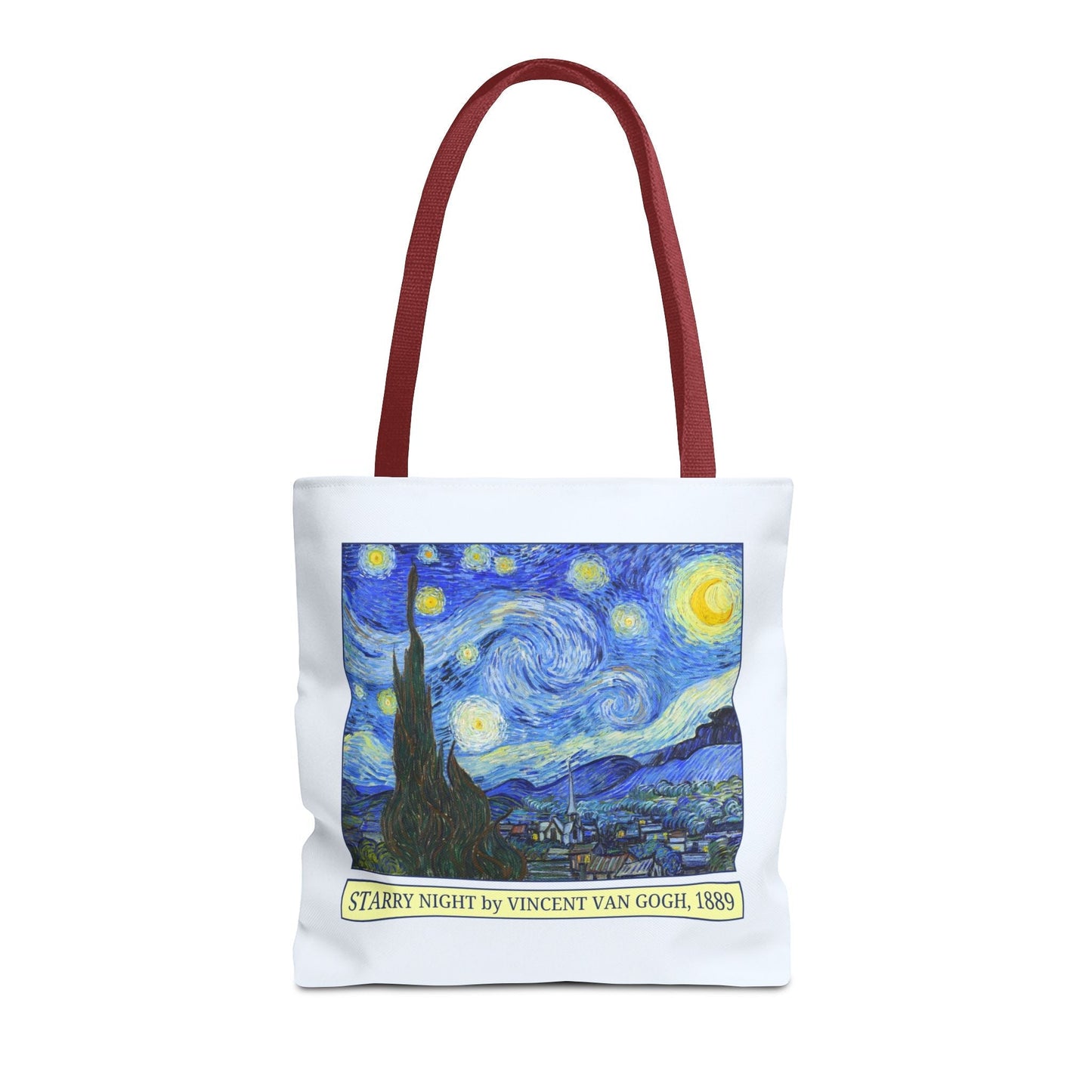Starry Night by Vincent Van Gogh Art History Tote Bag