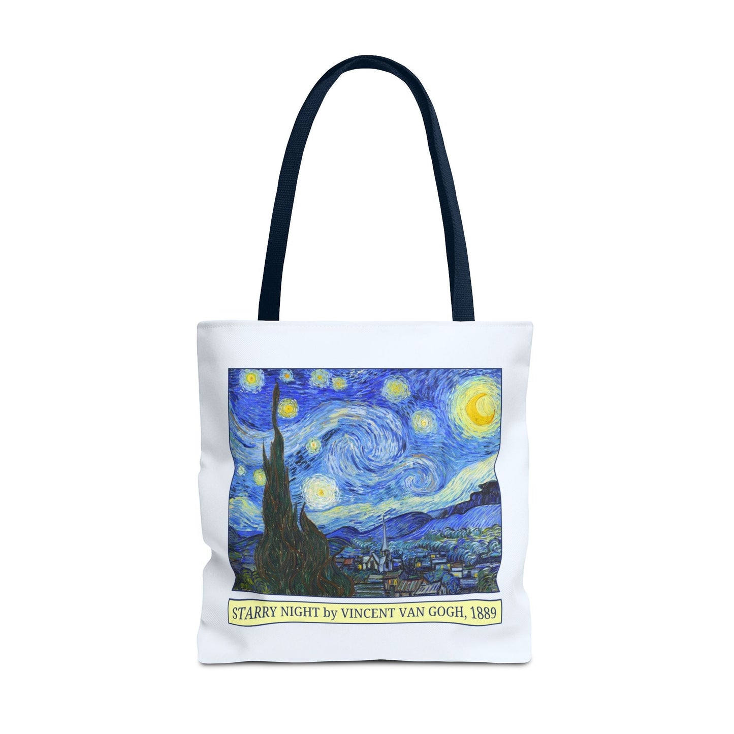Starry Night by Vincent Van Gogh Art History Tote Bag