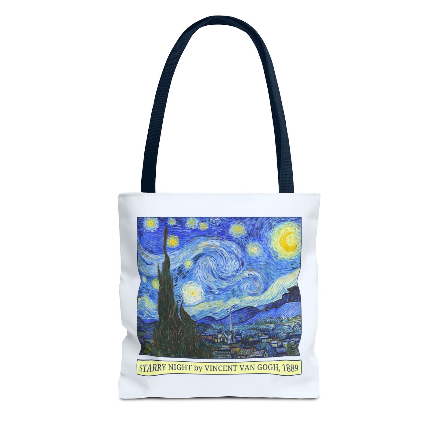 Starry Night by Vincent Van Gogh Art History Tote Bag