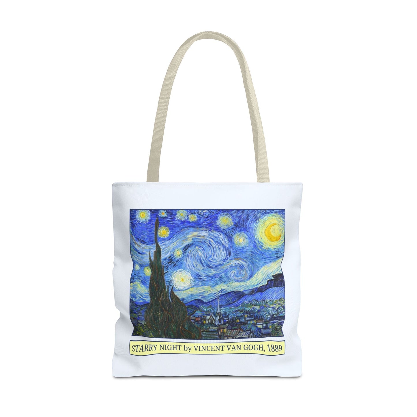 Starry Night by Vincent Van Gogh Art History Tote Bag
