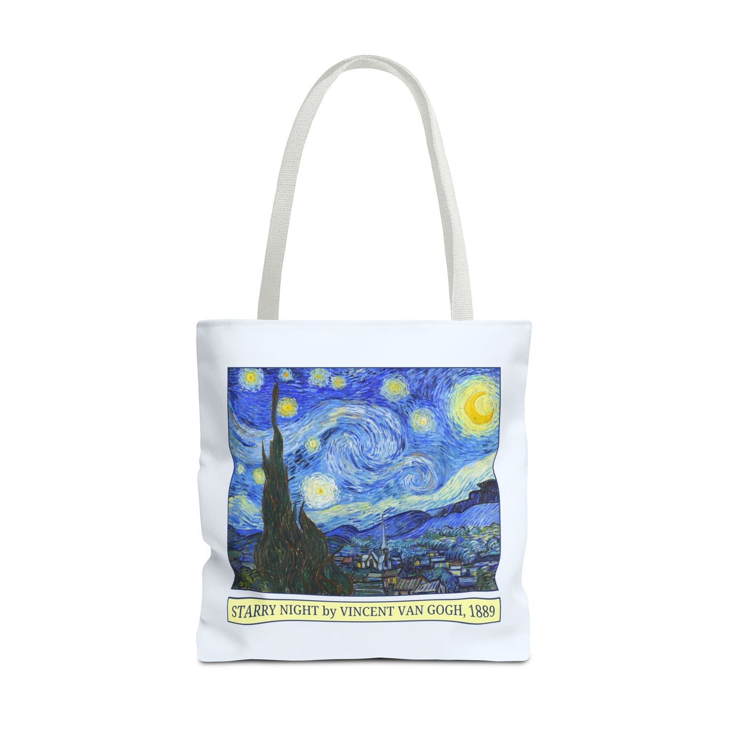 Starry Night by Vincent Van Gogh Art History Tote Bag