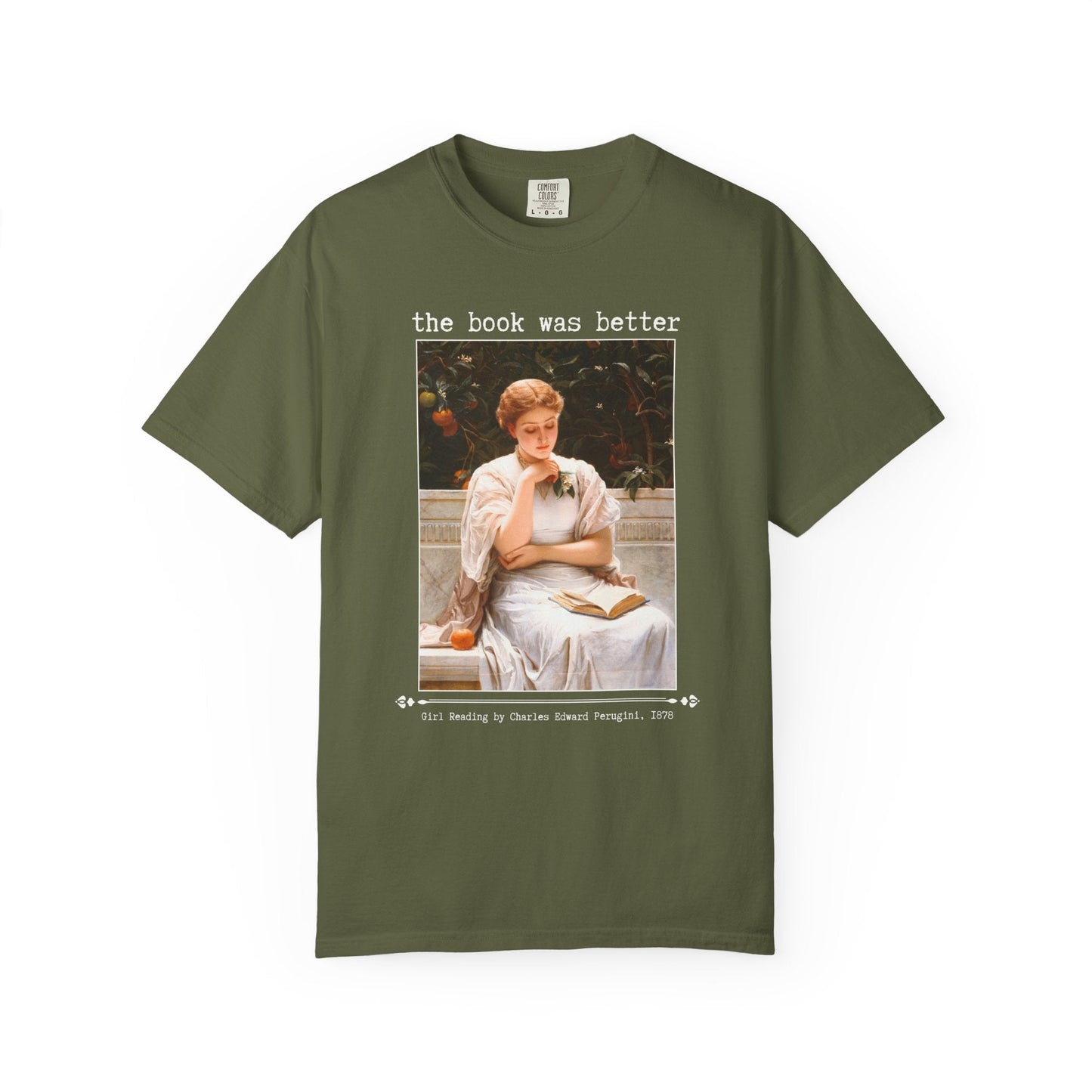 The Book Was Better Art History Book Lover Tee Shirt