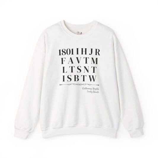 Wuthering Heights by Emily Bronte Sweatshirt