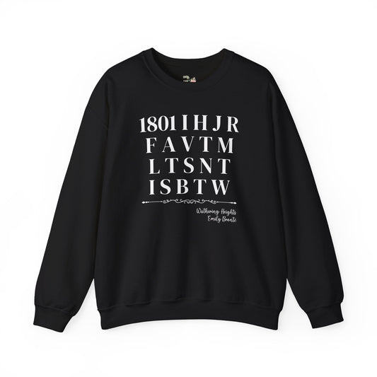 Wuthering Heights by Emily Bronte Sweatshirt
